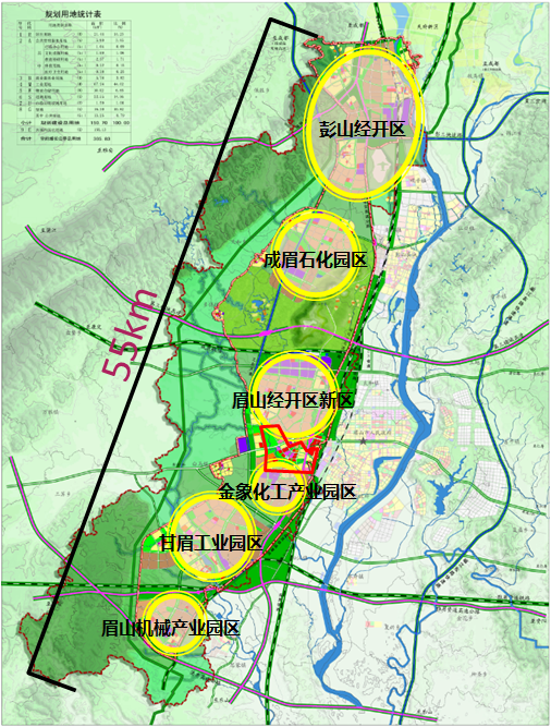 眉山现代工业新城PPP 建设运营项目_